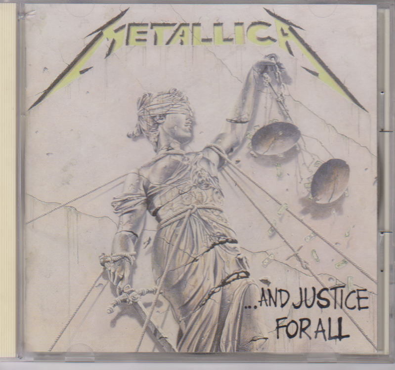 CD METALLICA AND JUSTCE FORALL_画像1