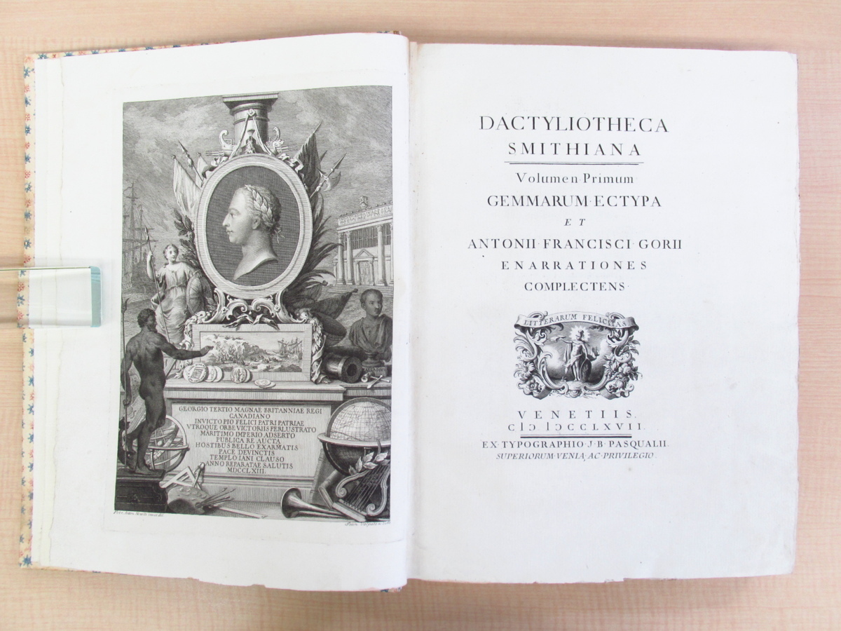 【驚きの値段で】 Antonio Francesco Gori『Dactyliotheca Smithiana volumen - 画集 画集