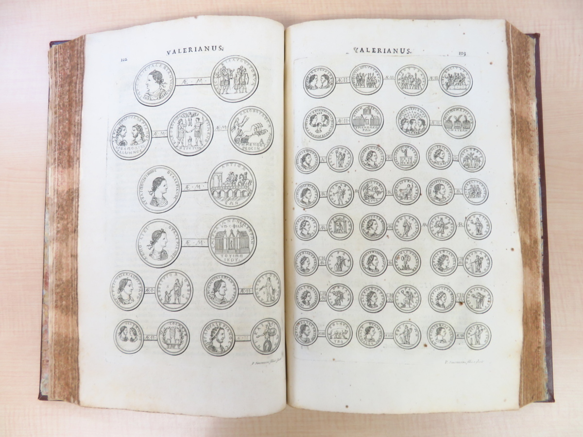 【返品不可】 Anselmo Banduri『Numismata imperatorum Romanorum』(全2冊揃 画集