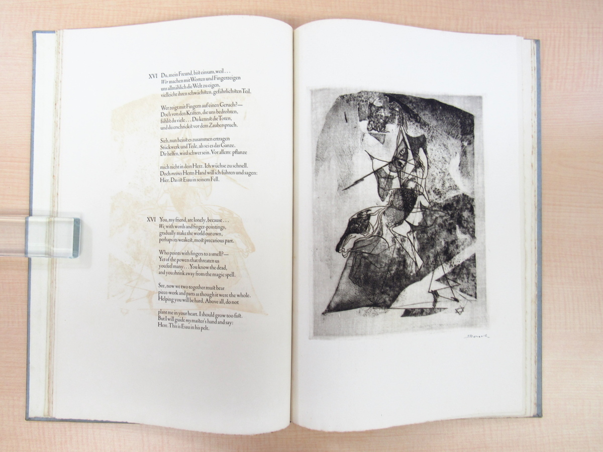 Kurt Roesch オリジナル銅版画9枚入(各直筆サイン)リルケ詩集 Kurt Roesch オリジナル銅版画9枚入(各直筆サイン)リルケ詩集