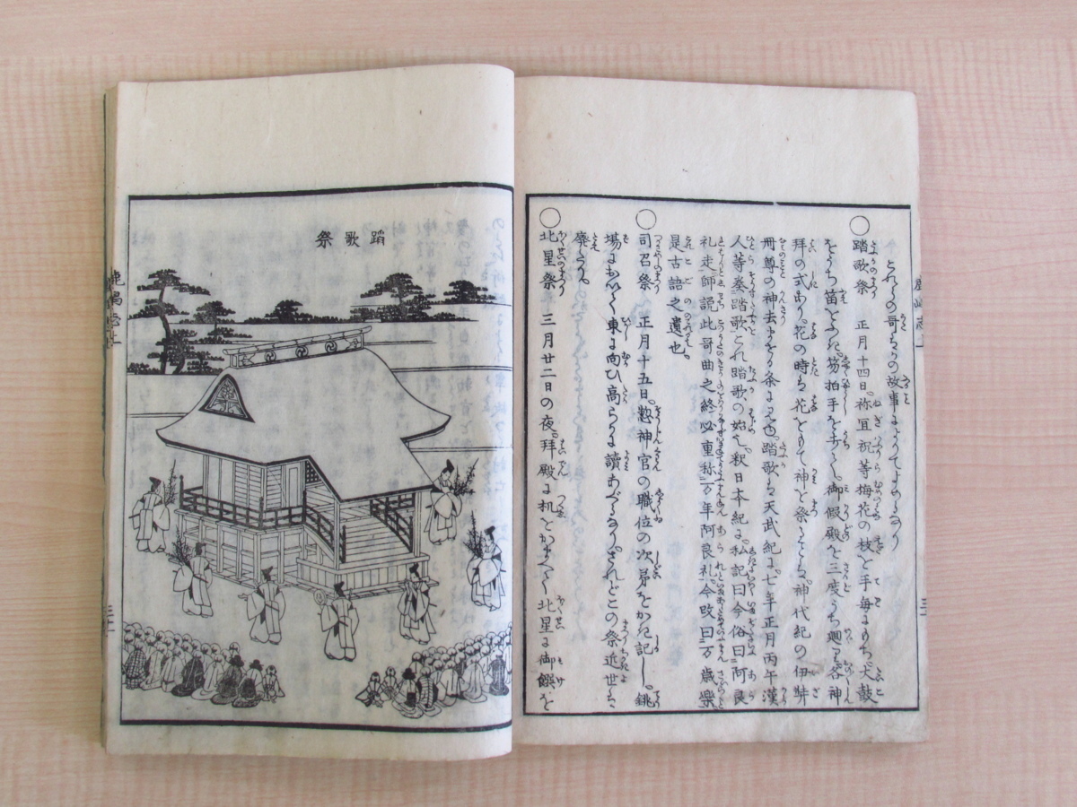 北条時鄰『鹿島名所圖繪 鹿島志』(全2冊揃)文政6年序 鹿島神宮 北条時鄰『鹿島名所圖繪 鹿島志』(全2冊揃)文政6年序 鹿島神宮