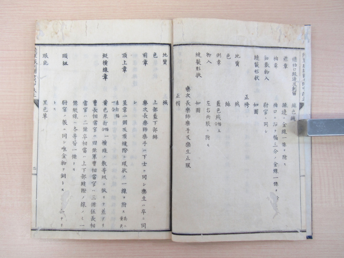太政大臣三條實美『陸軍服制図并例中改正』明治11 太政大臣三條實美『陸軍服制図并例中改正』明治11