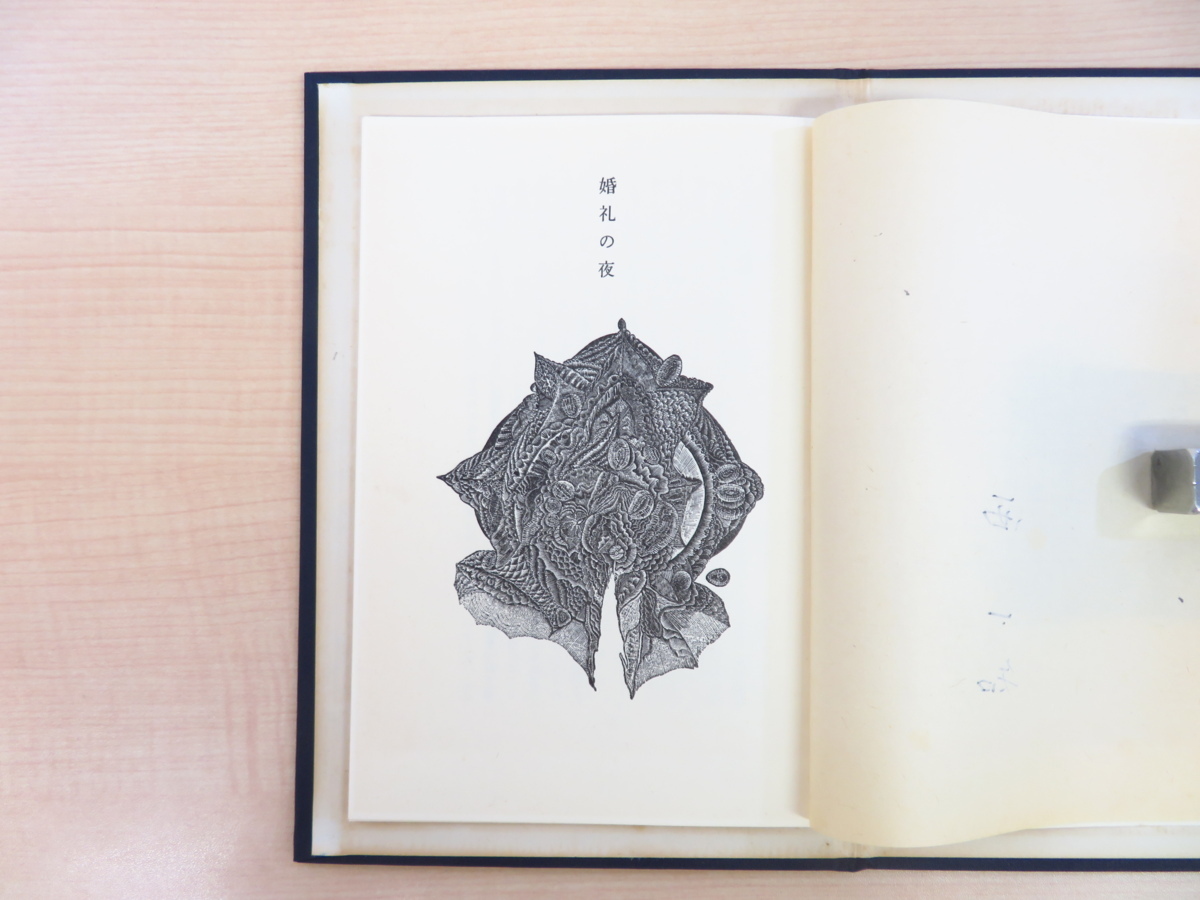 当店の記念日 Bibian 日和崎尊夫オリジナル木口木版画1枚付西一知『詩 比比昂- 画集