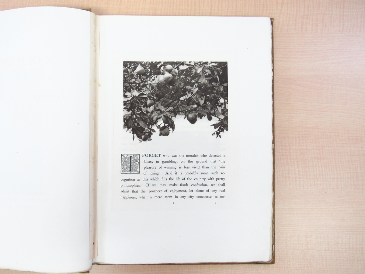 The Countess of Warwick(ウォリック伯爵夫人デイジー・グレヴィル )『AN OLD ENGLISH GARDEN』1898年刊 英国貴族邸宅庭園集 銅版画19枚入 - 画集 The Countess of Warwick(ウォリック伯爵夫人デイジー・グレヴィル )『AN OLD ENGLISH GARDEN』1898年刊 英国貴族邸宅庭園集 銅版画19枚入 - 画集