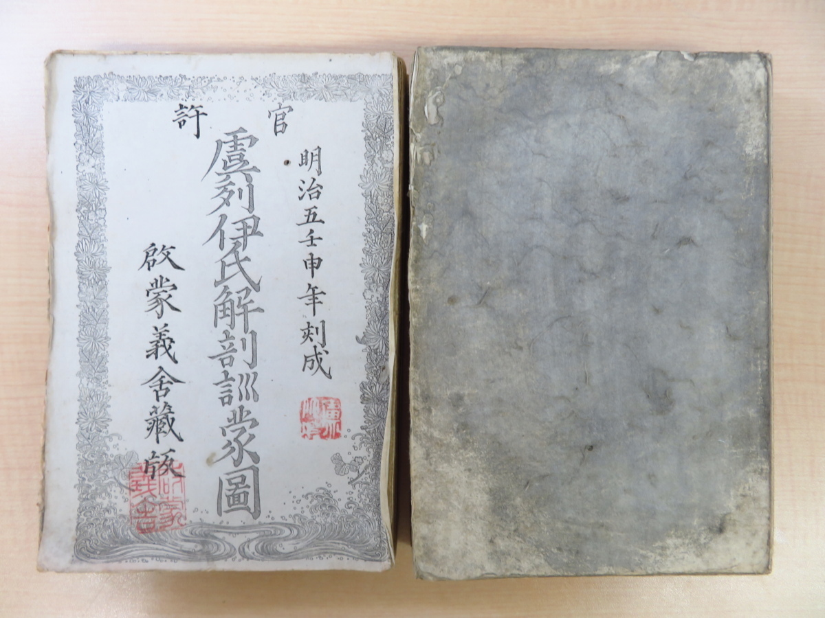 松村矩明『官許 虞列伊氏解剖訓蒙図』(全2冊揃)明治 松村矩明『官許 虞列伊氏解剖訓蒙図』(全2冊揃)明治