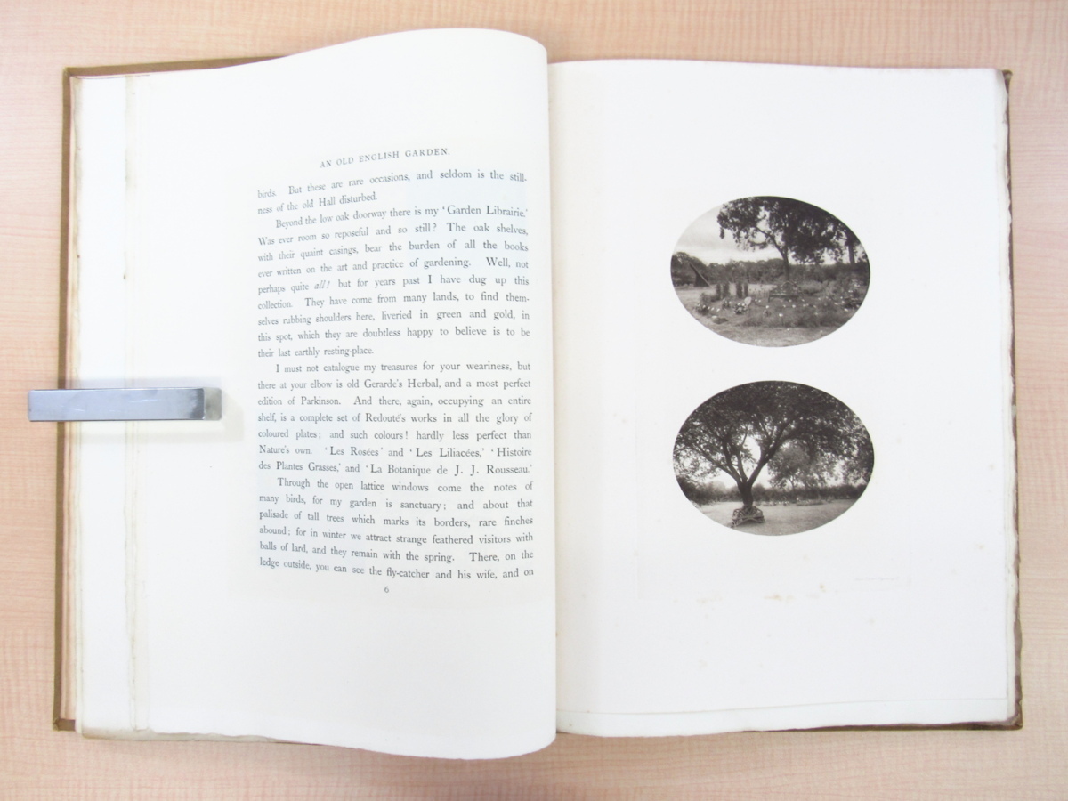 The Countess of Warwick(ウォリック伯爵夫人デイジー・グレヴィル )『AN OLD ENGLISH GARDEN』1898年刊 英国貴族邸宅庭園集 銅版画19枚入 - 画集 The Countess of Warwick(ウォリック伯爵夫人デイジー・グレヴィル )『AN OLD ENGLISH GARDEN』1898年刊 英国貴族邸宅庭園集 銅版画19枚入 - 画集
