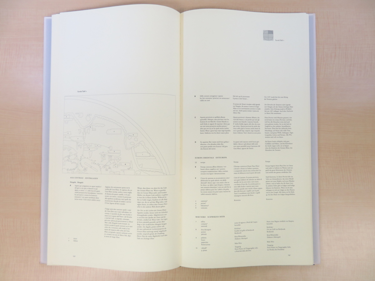 『Il mappamondo Catalano Estense』限定300部 1995年Urs Graf Verlag刊 15世紀世界全図ファクシミリ復刻版 古地図 世界全図 世界図 洋地図_画像9