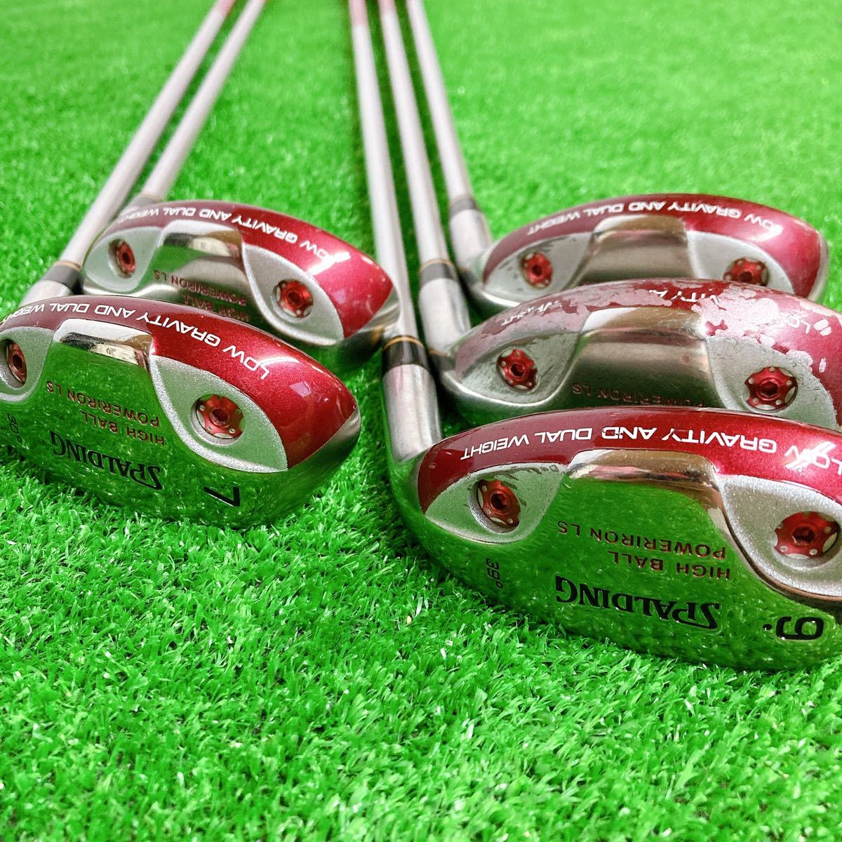 激レア レディース スポルディング HIGH BALL POWER LS 5本 激レア レディース スポルディング HIGH BALL POWER LS 5本
