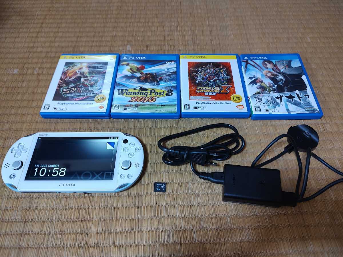 SONY PS Vita PCH-2000 本体PlayStation Vita ソフトメモリーカード付