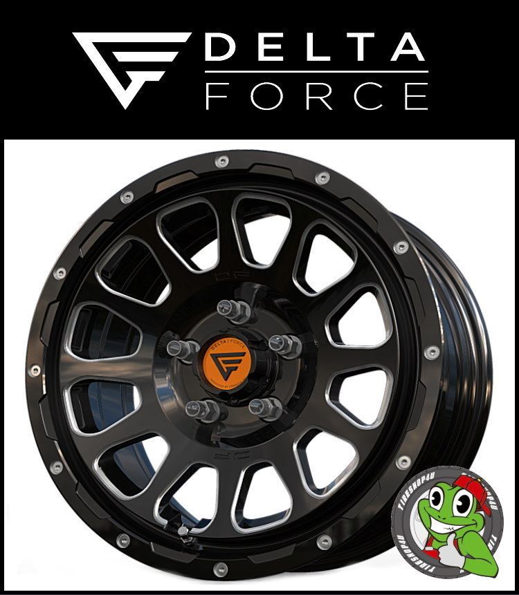 SALE／70%OFF】 4本セット DELTA FORCE OVAL 16X7.0J 5 114.3 42
