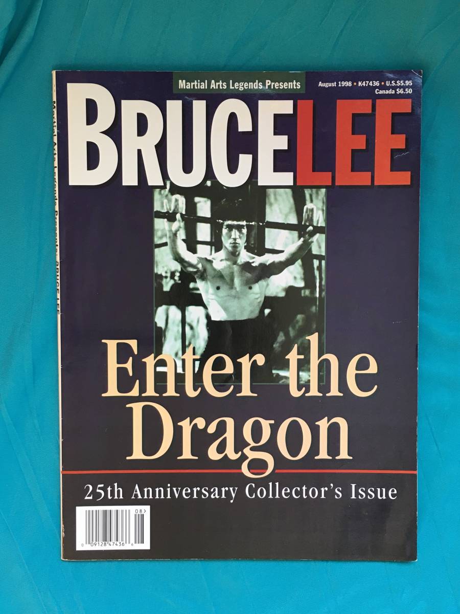 ナBG136サ● BRUCE LEE Enter the Dragon 25ｔｈ Anniversarｙ 燃えよドラゴンMartial Arts Legends 1993 ブルース・リー 李小龍 英語 洋書_画像1