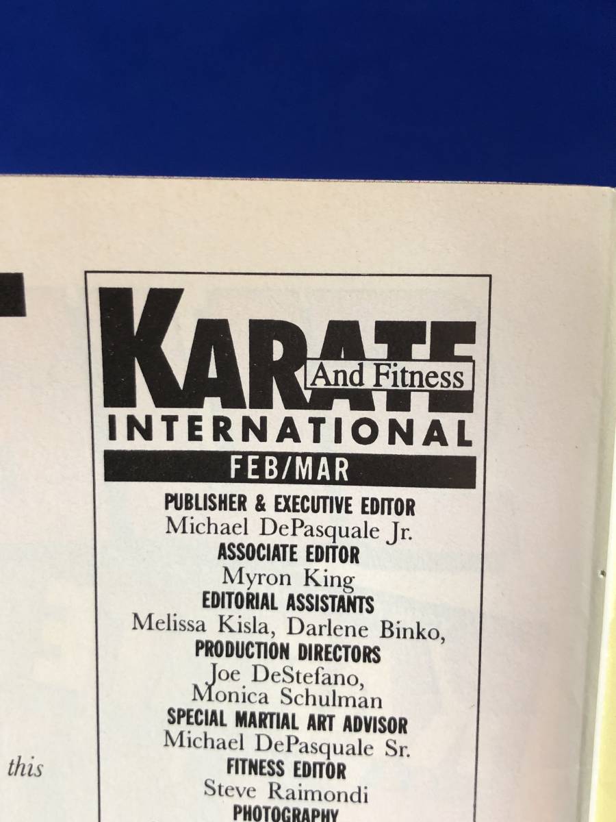 BG397サ●KARATE INTERNATIONAL ② ブルース・リー 表紙 Bruce Lee 李小龍 雑誌 洋書 空手 ジークンドー 柔術_画像2