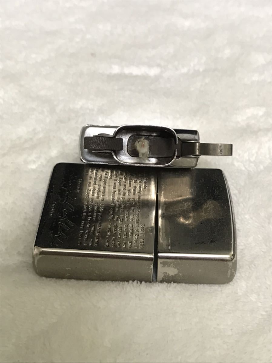 ZIPPO ジッポ ジッポー オイルライター 2001年製 中古品_画像4