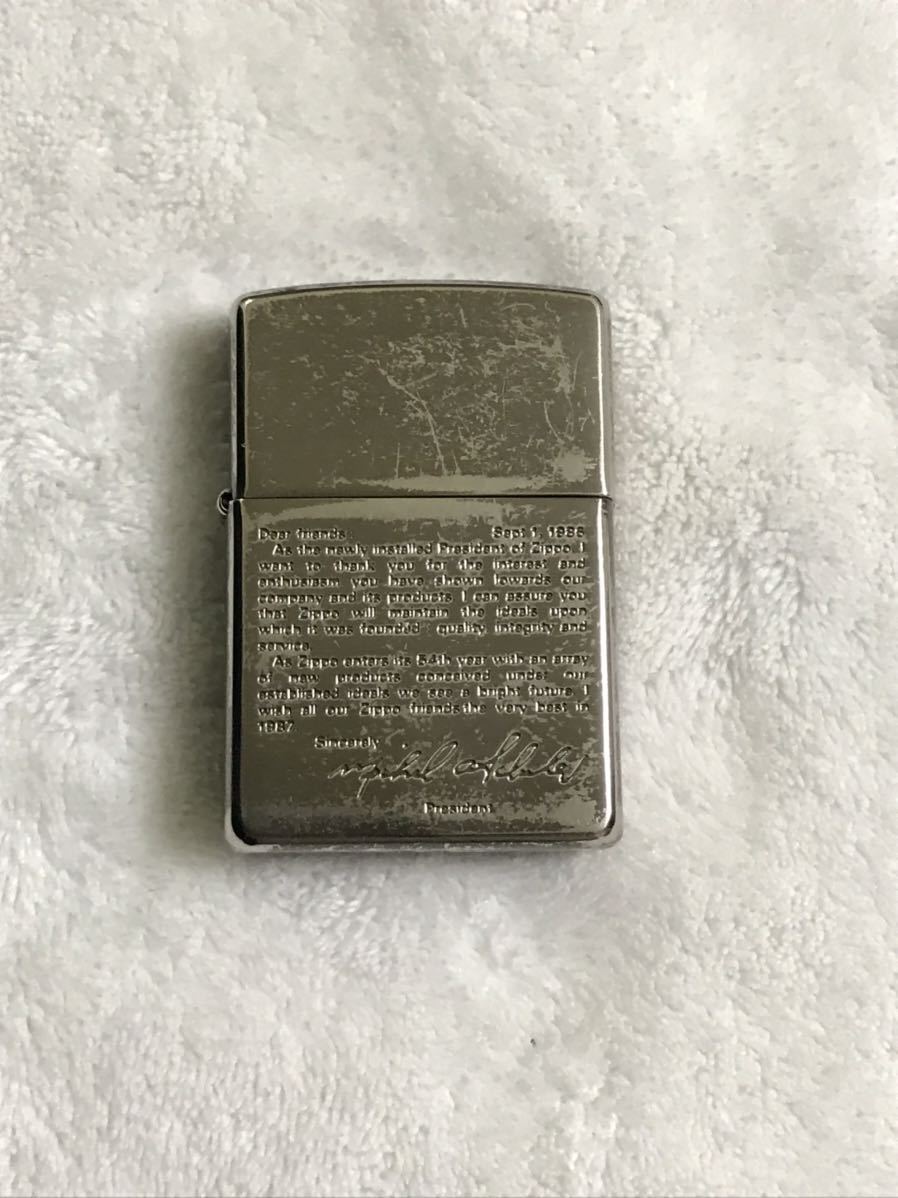 ZIPPO ジッポ ジッポー オイルライター 2001年製 中古品_画像1