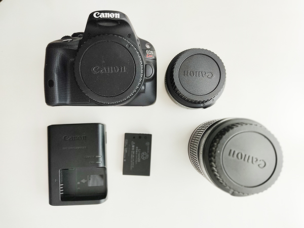 ヤフオク Canon キヤノン Eos Kiss X7 標準ズームレンズキ