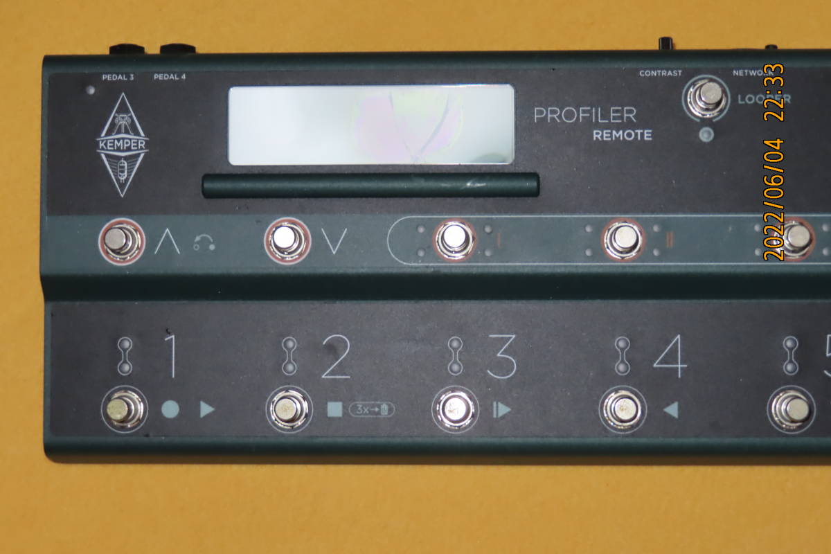 Kemper Profiling Amplifier REMOTE Profiler Amp用フット