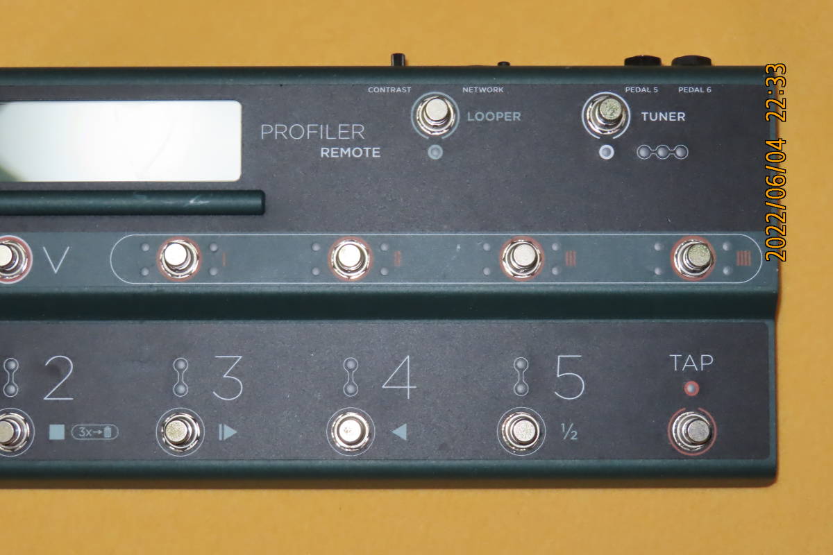 Kemper Profiling Amplifier REMOTE Profiler Amp用フット