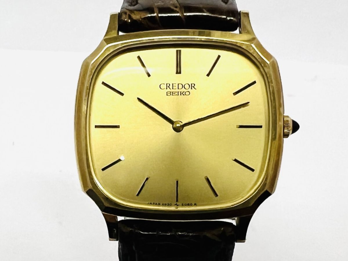 国内外の人気 SEIKO QUARTZ メンズ 腕時計 5930-5080 14k agapeeurope.org