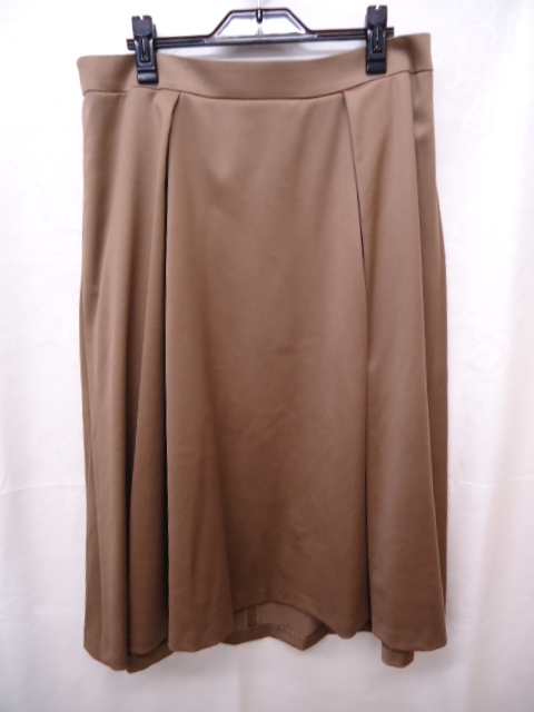【有名人芸能人】 【KCM】j23-69-46★新品★【23区 大きいサイズ】ミモレ丈 46 レディース フレアースカート ブラウン系 サイズ タック スカート 【有名人芸能人】 【KCM】j23-69-46★新品★【23区 大きいサイズ】ミモレ丈 46 レディース フレアースカート ブラウン系 サイズ タック スカート