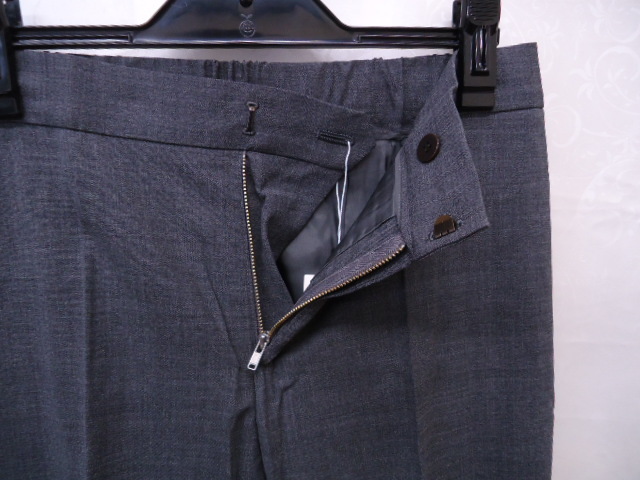 [KCM]kof-161* new goods *TOMORROWLAND[BALLSEY/ ball ji.] tapered pants ( waist rear rubber ) gray series size 36 lady's 