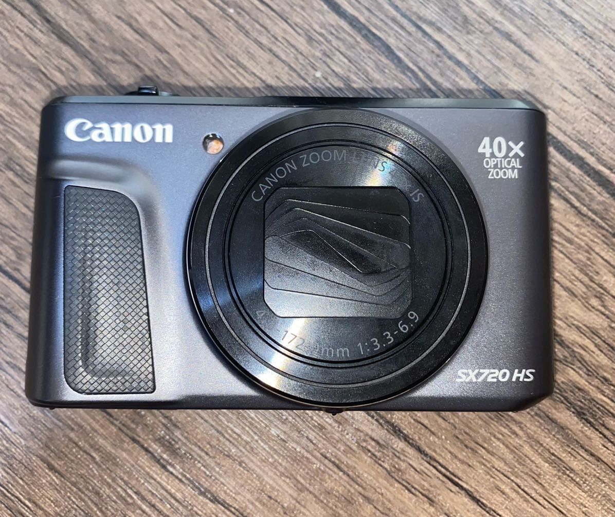 Canon デジタルカメラ PowerShot SX720 HS ブラック 光学40倍ズーム PSSX72