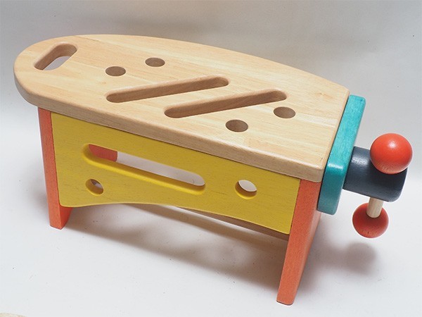 エトボイラ 工具セット2 S707 木製ツールボックス キッズ 子供 木の玩具 Tool Box VOILA 管14386_画像6