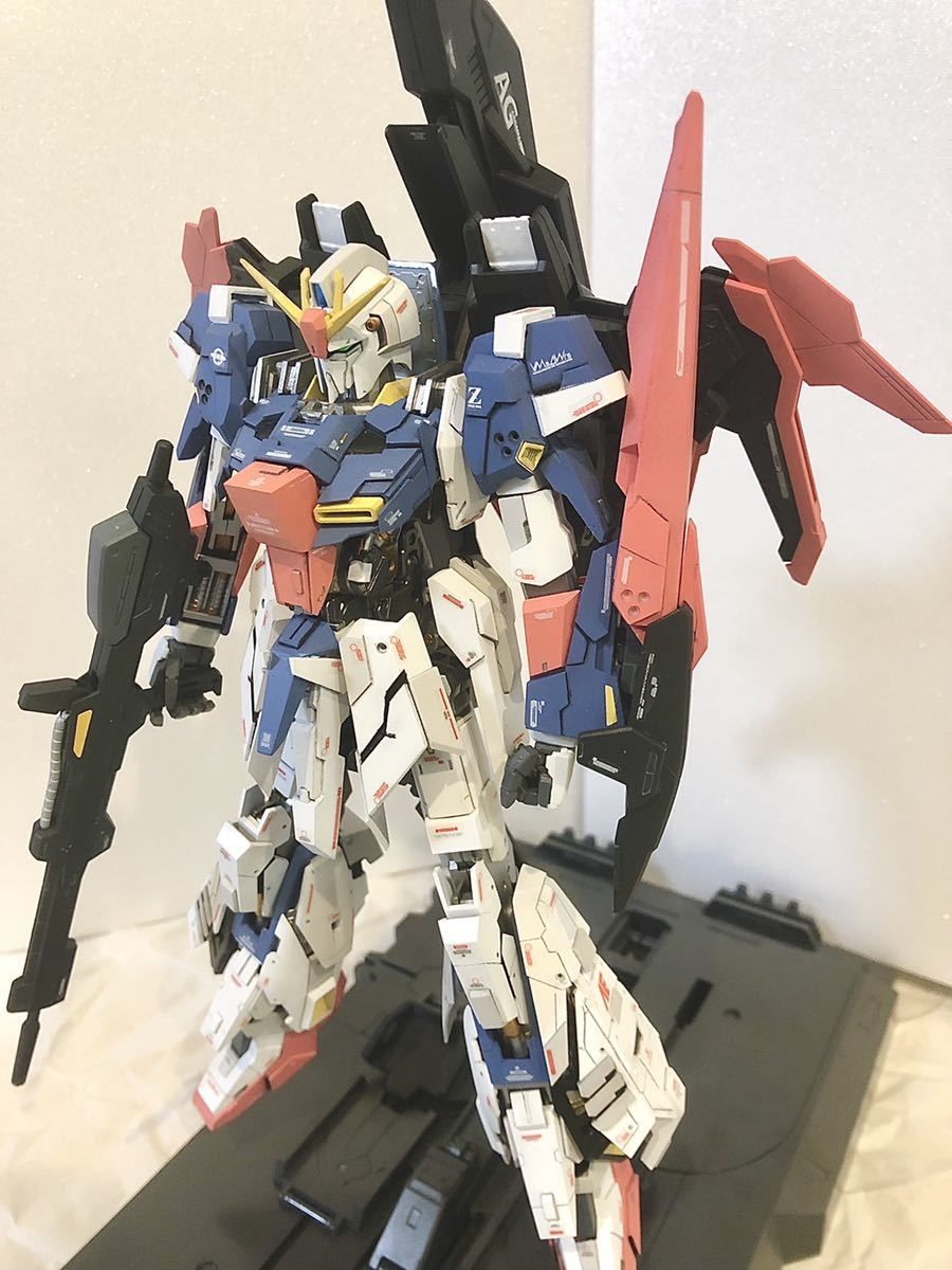 MG1 100 Zガンダム 完成品 全塗装