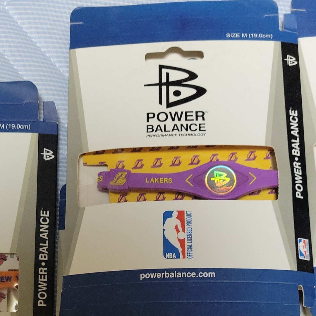 パワーバランス NBAコラボ サイズM 19センチ お好きな色をお選び パワーバランス NBAコラボ サイズM 19センチ お好きな色をお選び