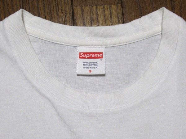18SS Supreme Cards Tee Sサイズ カード Tシャツ ポール・セザンヌ トランプをする人々 White ホワイト_画像5