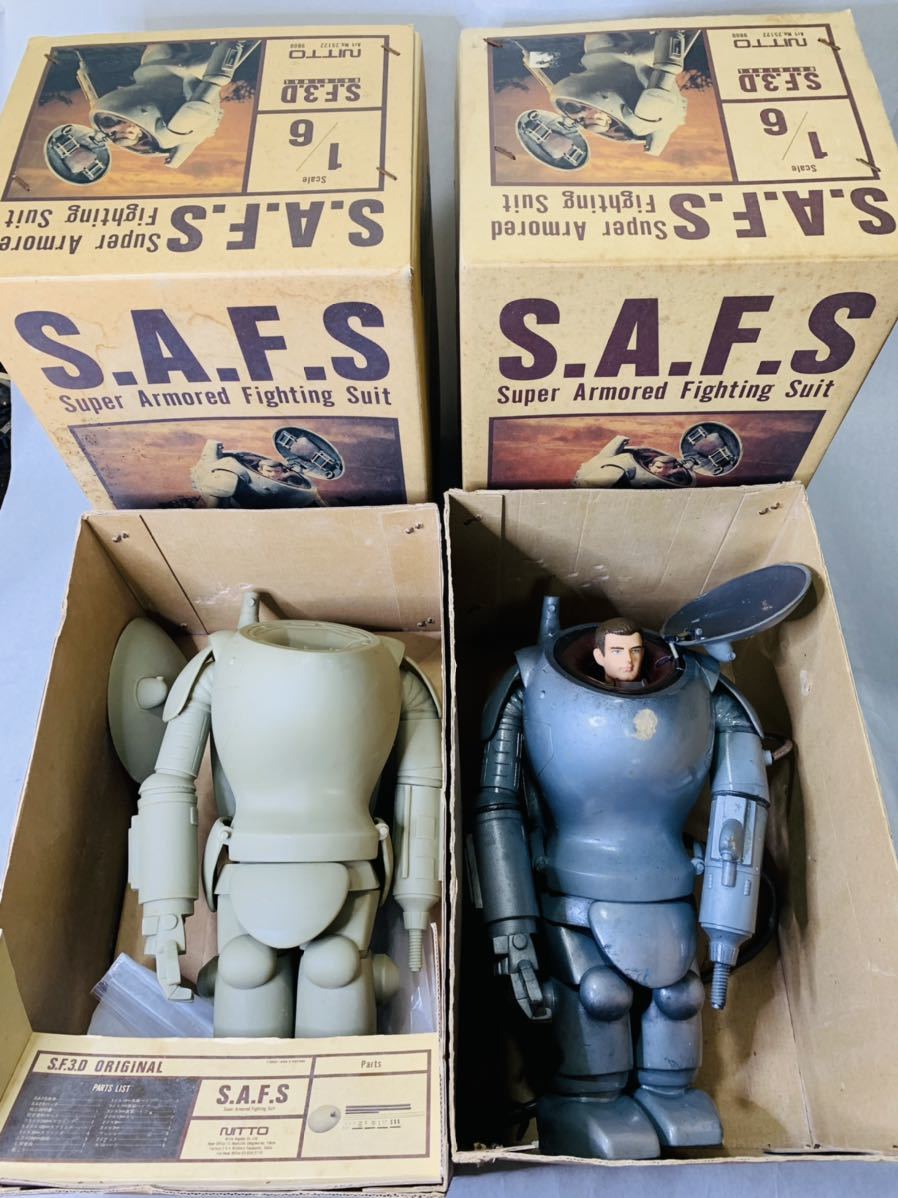 80年代当時物NITTO製SF3DオリジナルS.A.F.S 1/6Scale ソフビキット未