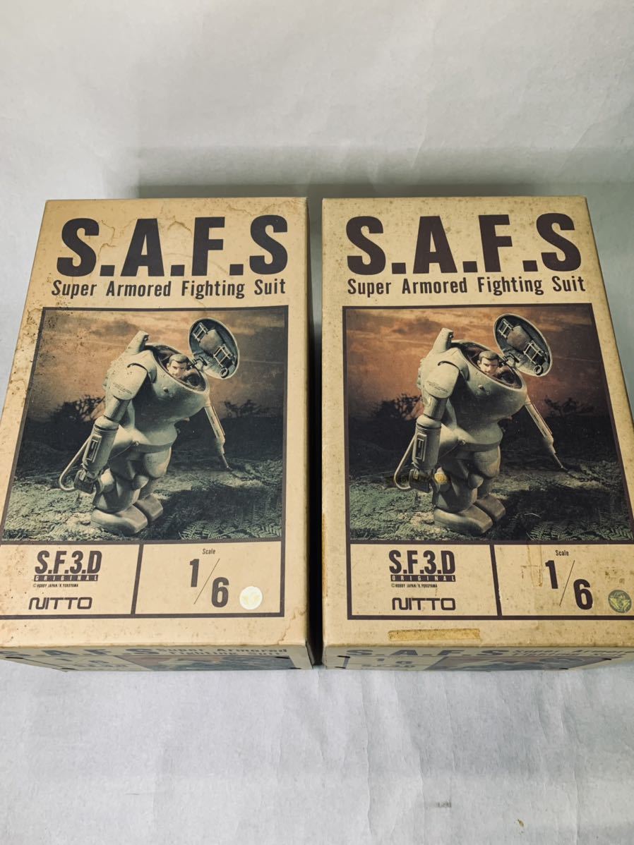 80年代当時物NITTO製SF3DオリジナルS.A.F.S 1/6Scale ソフビキット未