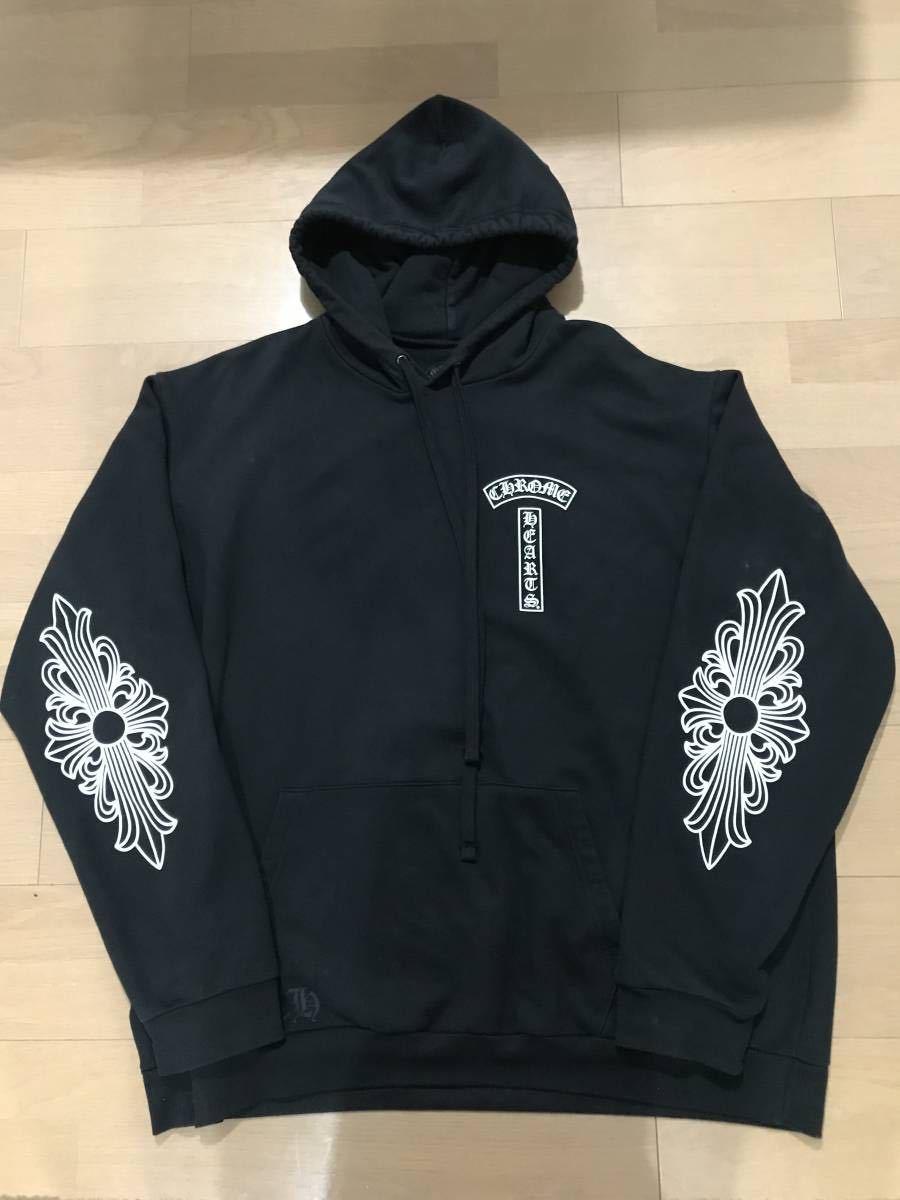 正規 CHROME HEARTS オーバーサイズ パーカー クロムハーツ ビッグ