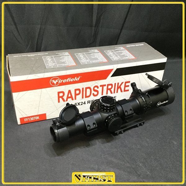 9501】実物FireField RapidStrike 1-6x24 ショートライフルスコープ