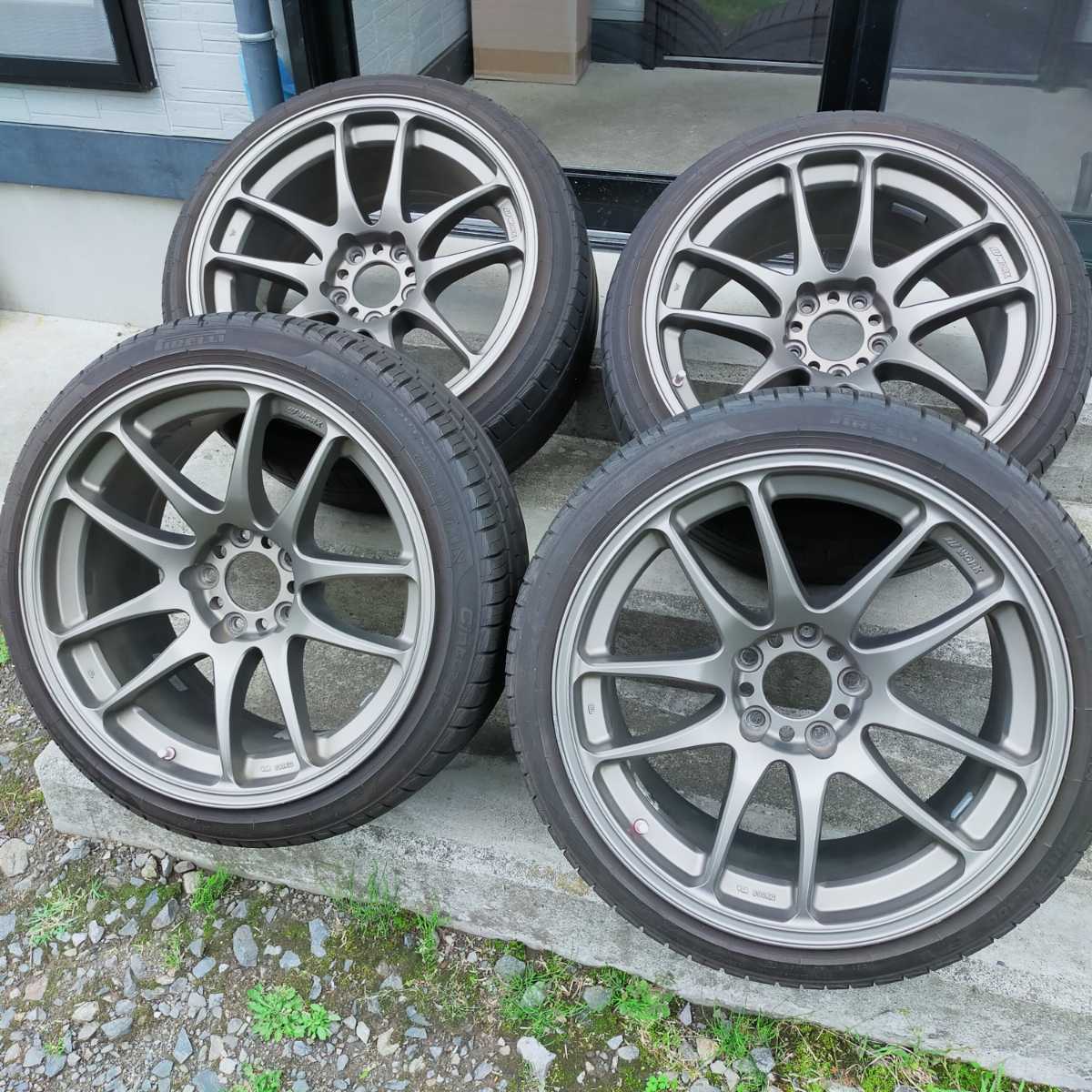 美品】ワーク18インチアルミホイール4枚セット WORK EMOTION CRKai 18