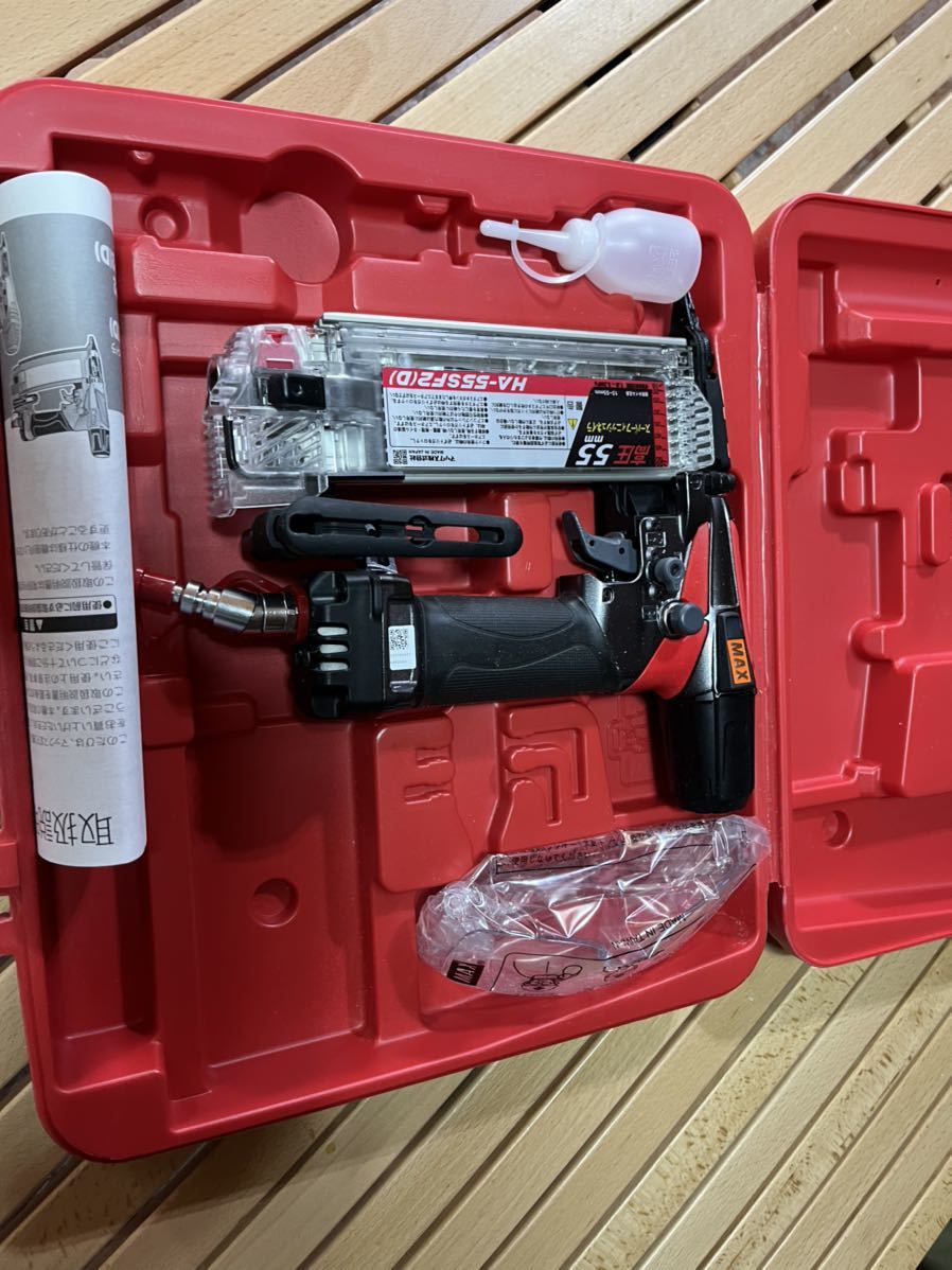 正規品送料無料 MAX 高圧フィニッシュネイラ 15~55mm HA-55SF2 D fawe.org
