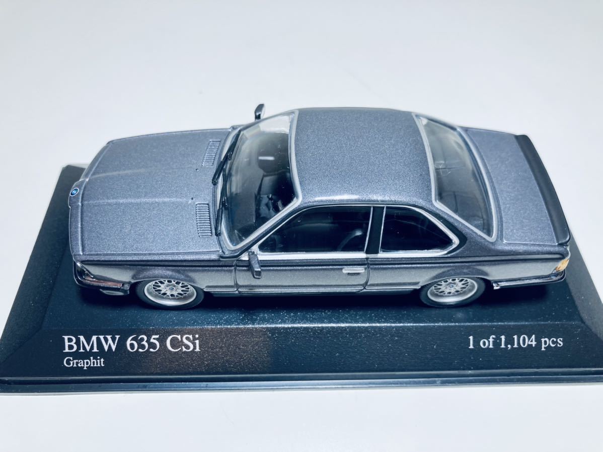 1/43 Minichamps BMW 635 CSi (E24) 1982 Grey metallic 商品细节