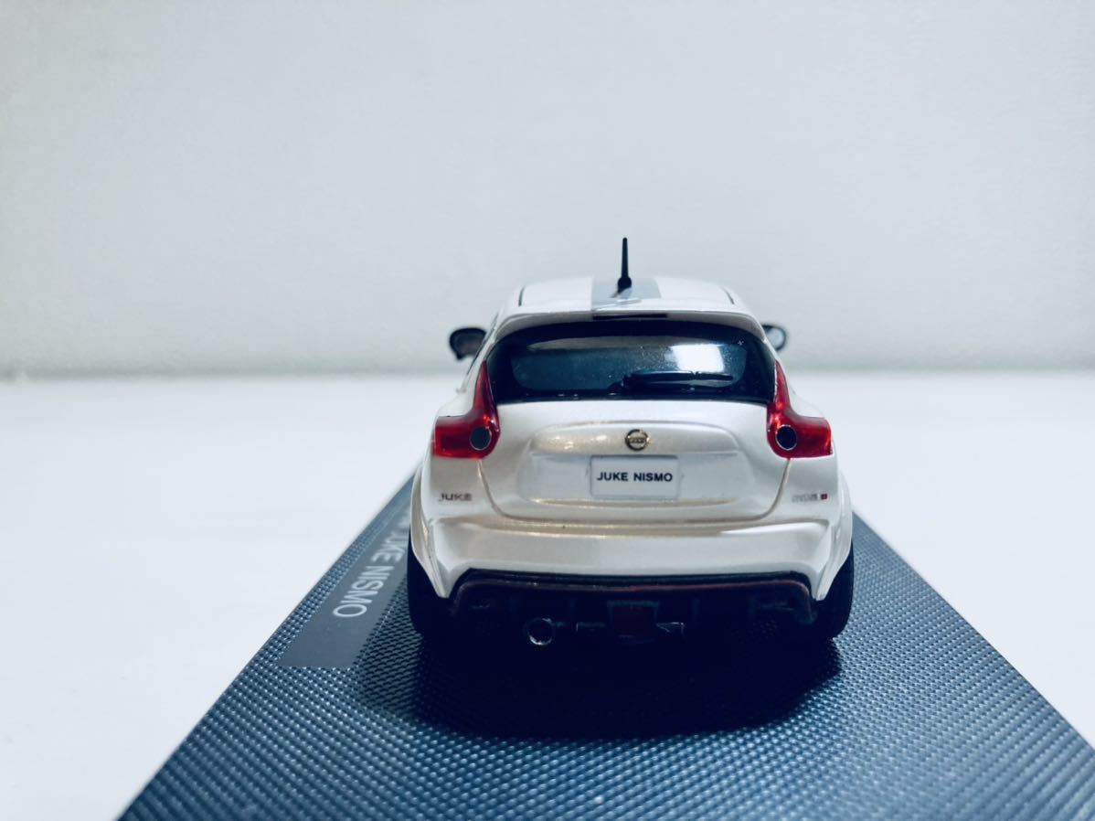 1/43 エブロ 日産 ジューク NISMO ニスモ ブリリアントホワイトパール