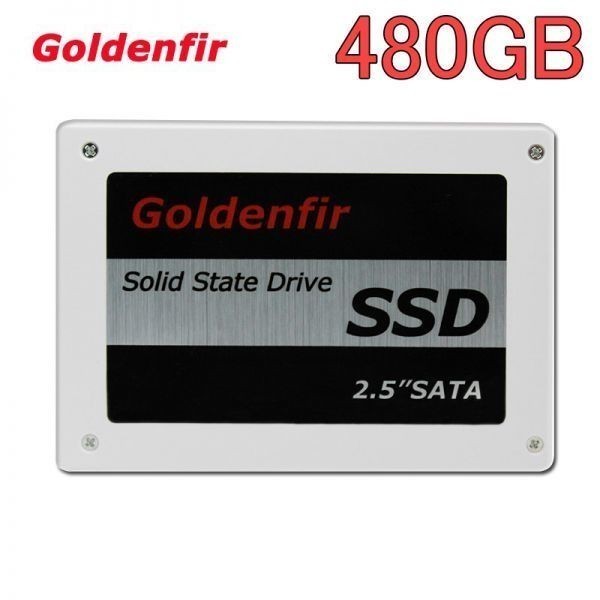 【最安値】SSD Goldenfir 480GB SATA3 / 6.0Gbps 新品 2.5インチ 高速 NAND TLC 内蔵 デスクトップPC ノートパソコン_画像1