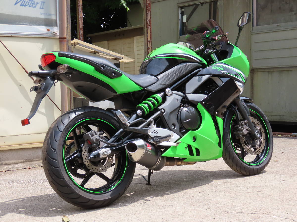 カワサキ NINJA400R ニンジャ400R 平成25年車 ER400B ヨシムラ付き 業者価格にて陸送手配可能 3