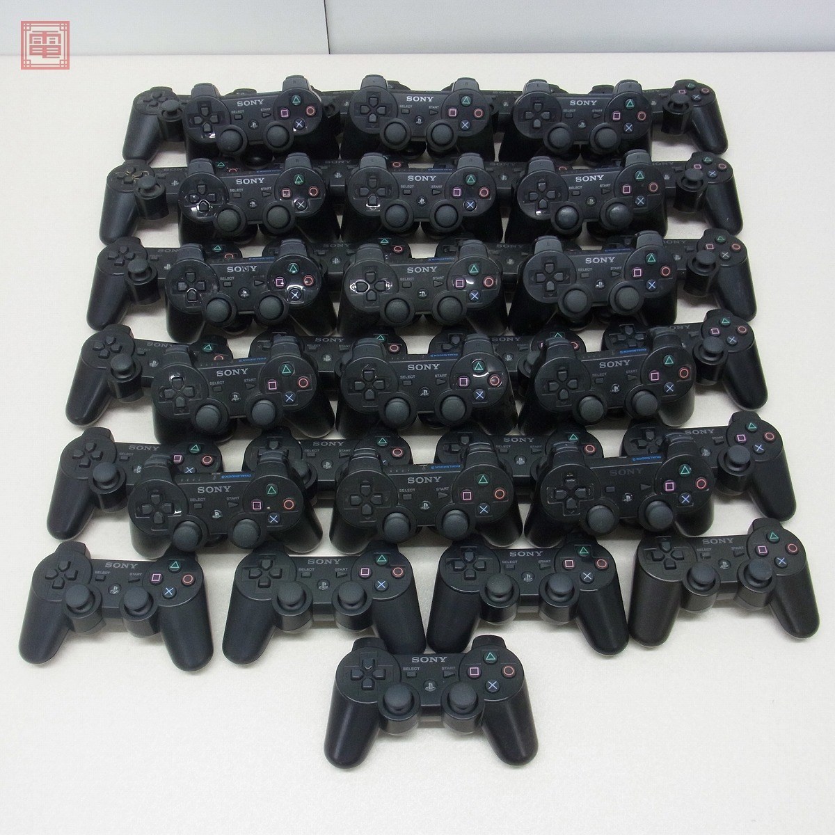 PS3 プレステ3 ワイヤレスコントローラー DUALSHOCK3 SIXAXIS デュアルショック3 計40個セット ソニー SONY 未検品【40 
