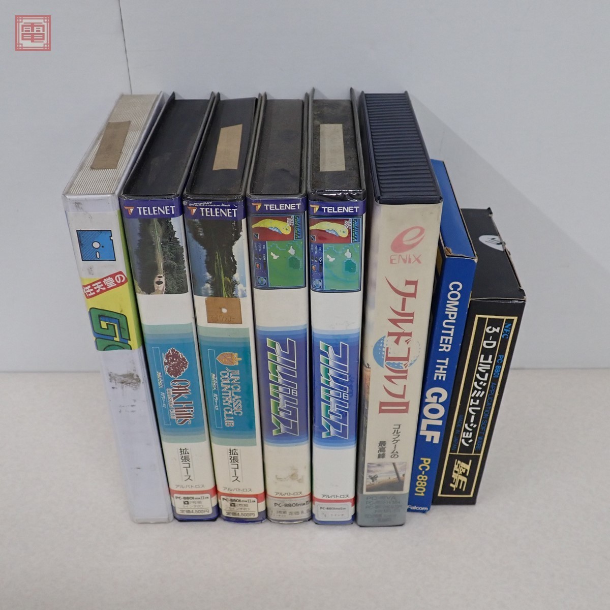 PC-8801 FD/テープ アルバトロス/任天堂のゴルフ/ワールドゴルフ2等