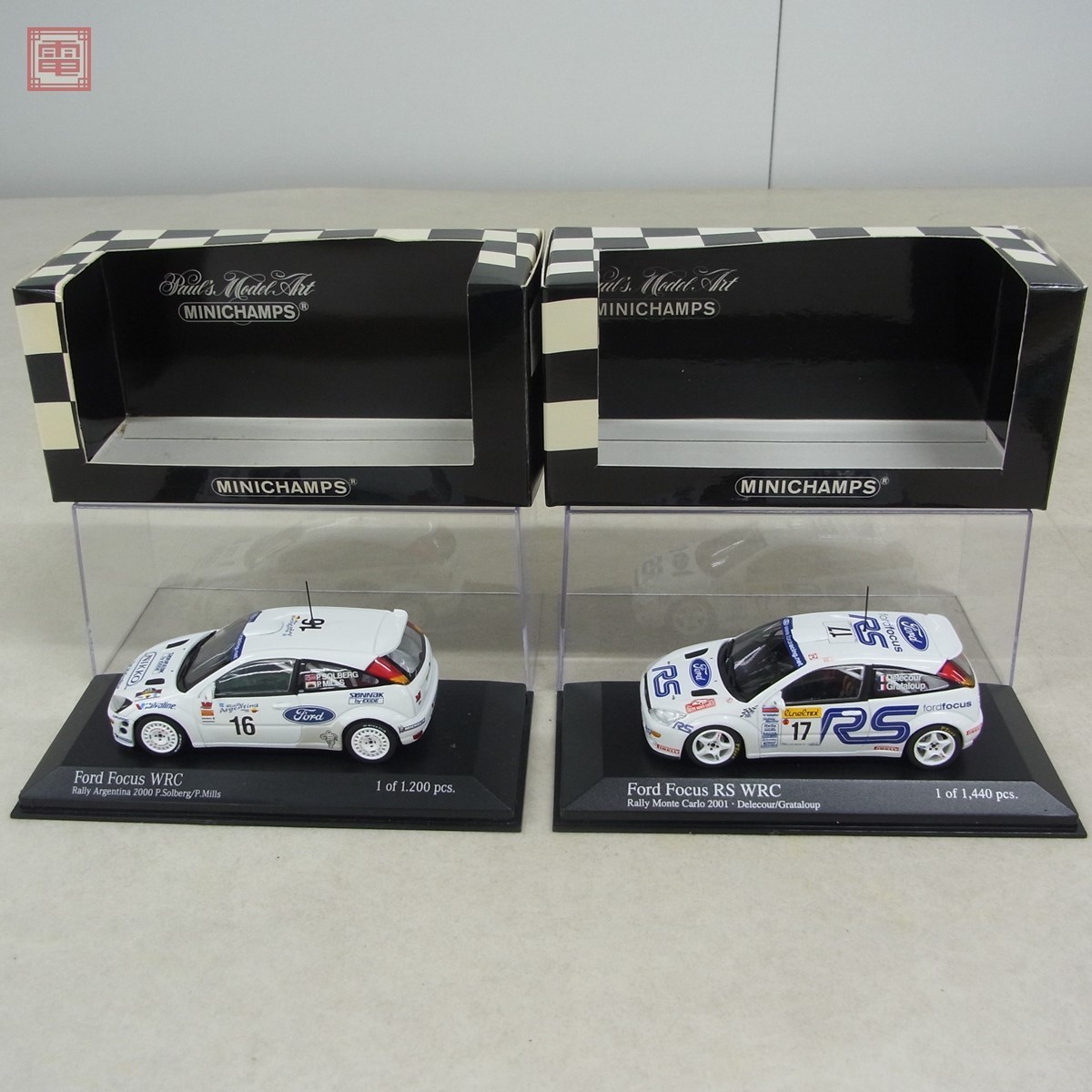 46％割引【保存版】 ブラーゴ 1/18 フォード フォーカス WRC2001 
