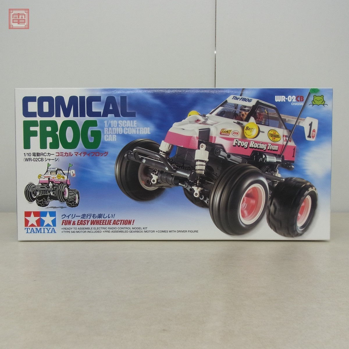 タミヤ 1/10 コミカル マイティフロッグ WR-02CB シャーシ 電動RC ラジコン ITEM 58673 TAMIYA【20