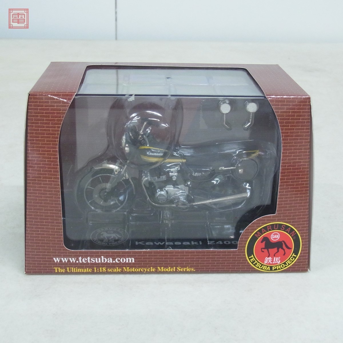 激レア!非売品!アルフレッド (初期型) カワサキ Z400FX 鉄馬 1/18(激レアKAWASAKI Z400FX⁄マルサン鉄