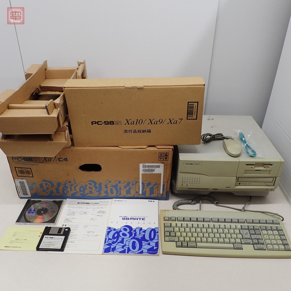 Yahoo!オークション - NEC PC-9821Xa7/C4 本体 + キーボード 箱 Yahoo!オークション - NEC PC-9821Xa7/C4 本体 + キーボード 箱
