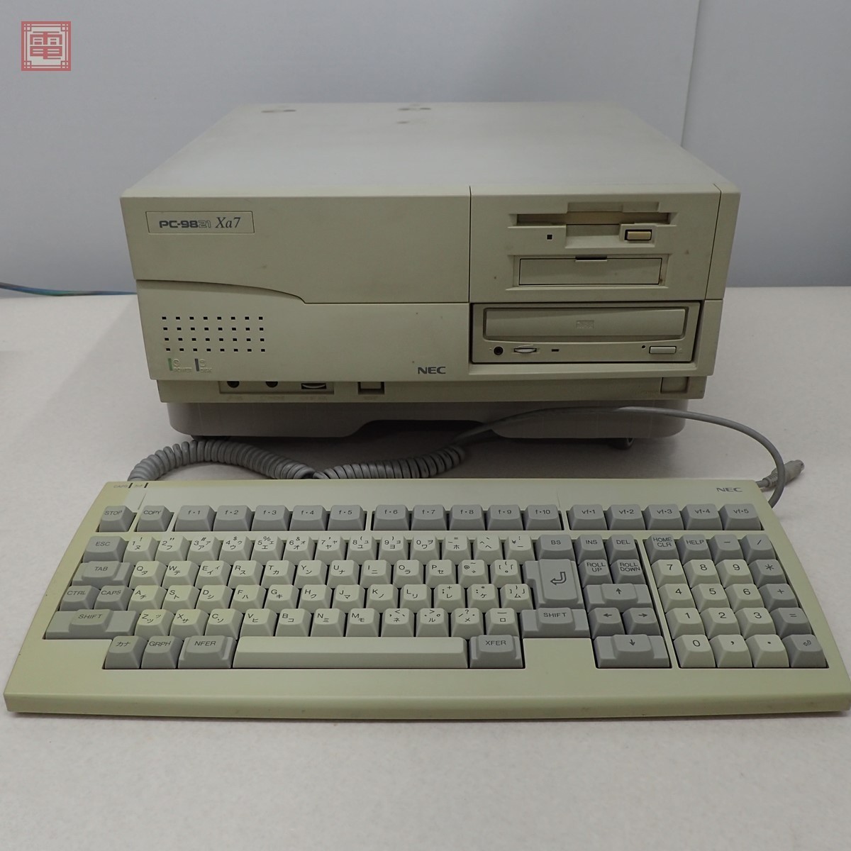 Yahoo!オークション - NEC PC-9821Xa7/C4 本体 + キーボード 箱 Yahoo!オークション - NEC PC-9821Xa7/C4 本体 + キーボード 箱