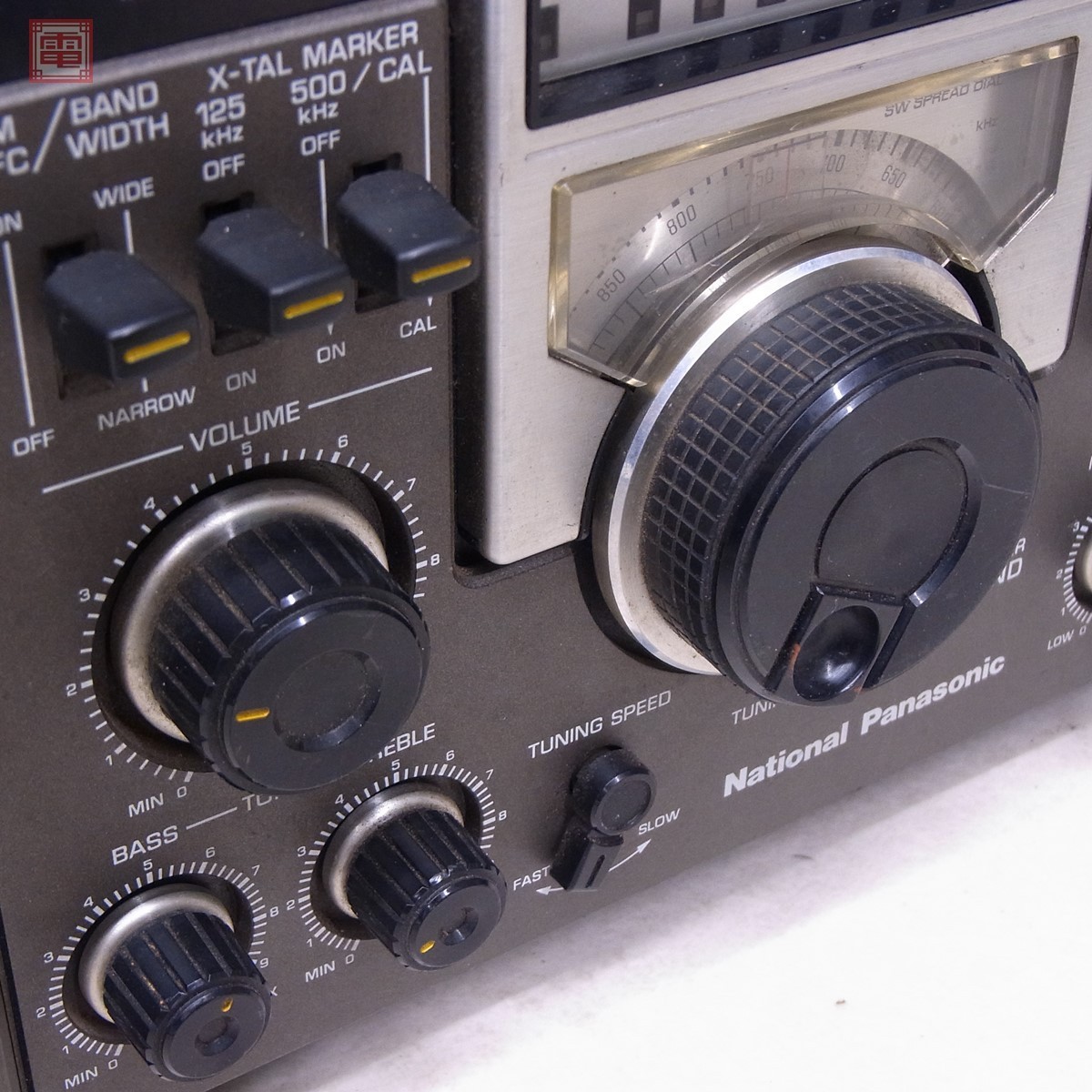 ナショナル クーガ RF-2200 MW/SW/FM BCLラジオ 現状品 National COUGER【20_画像9