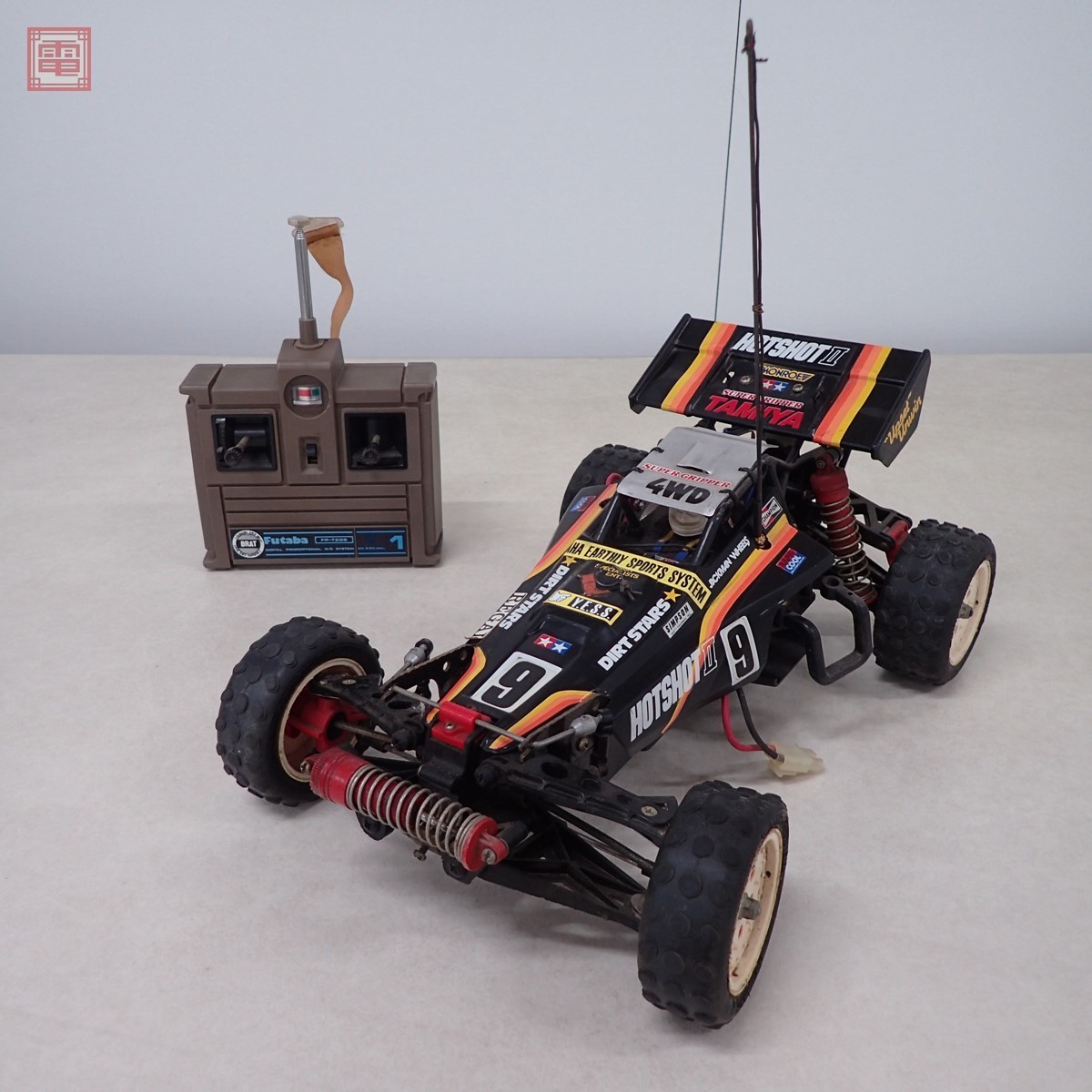 Yahoo!オークション - タミヤ 1/10 ホットショットII 4WD モーター/サ...