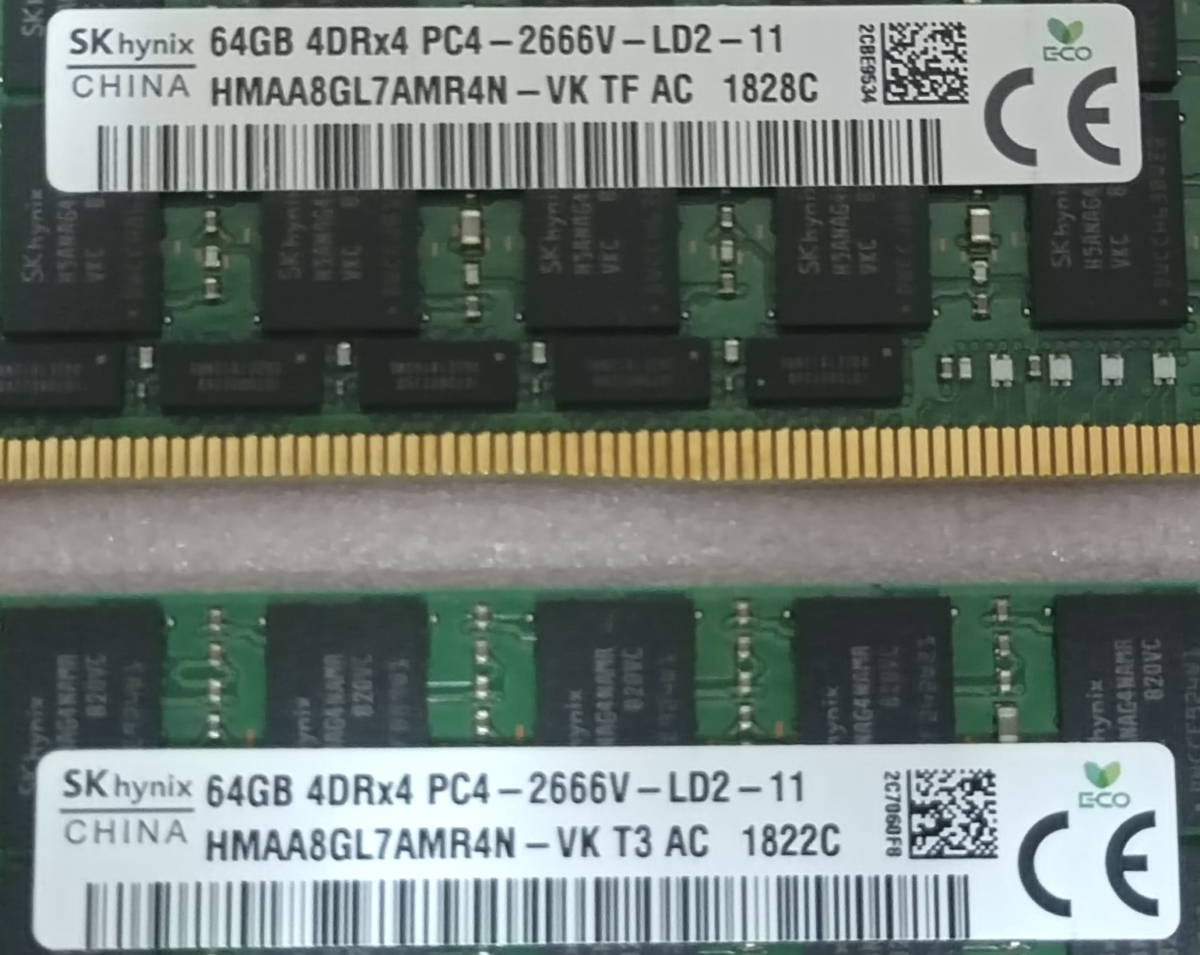 DDR4-2666(PC4-21300) 16GB×2枚 288Pin