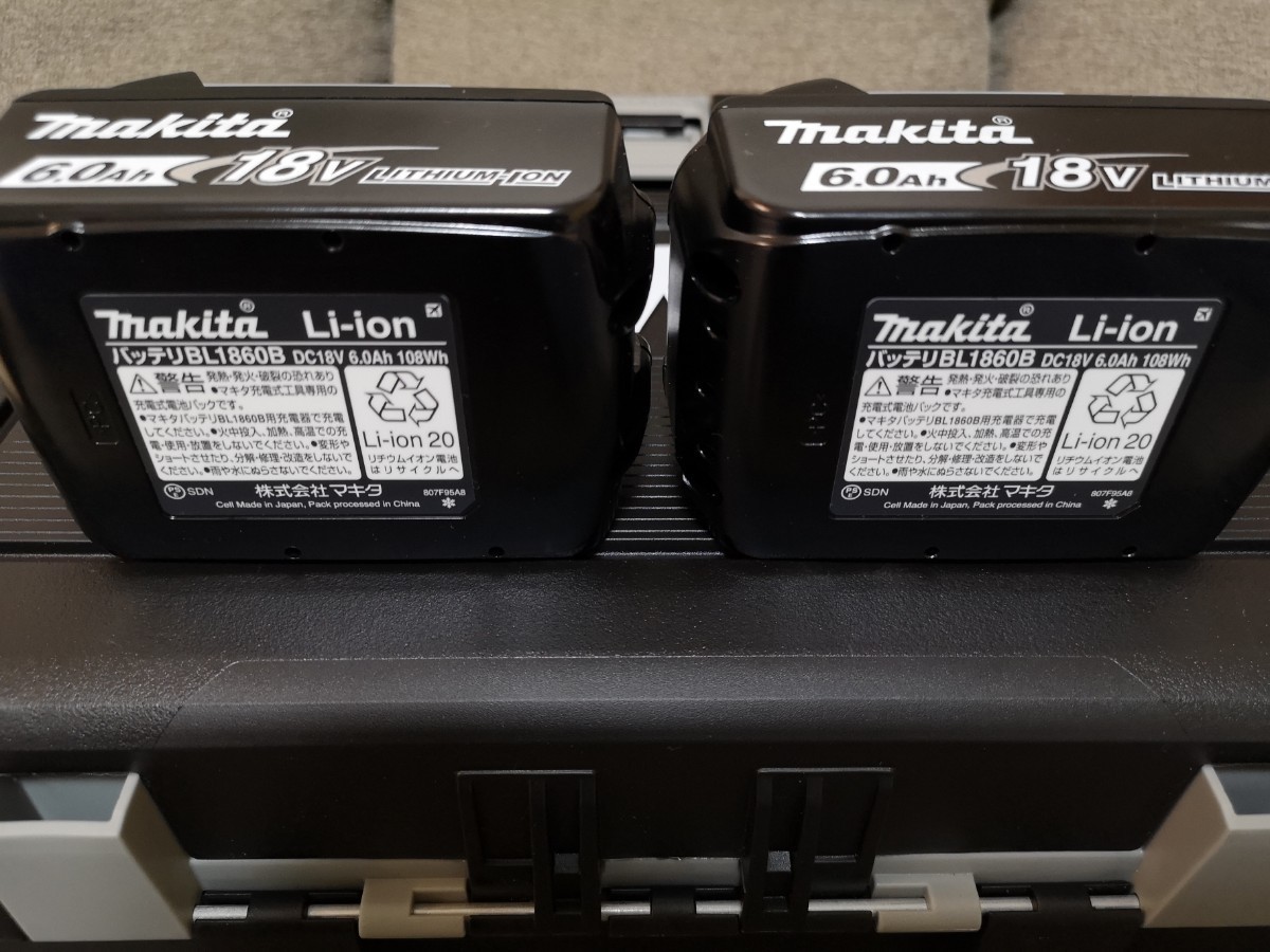 マーク マキタ BL1860B18V 6.0A 1jUkF-m90308775888 純正バッテリー